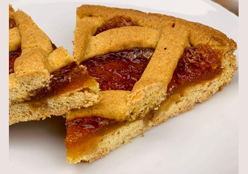 Crostata (Forno Donati Partina) e Visanto